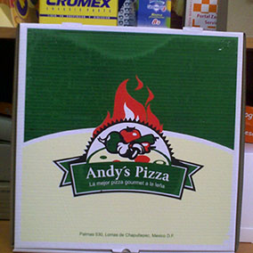 caja de pizza
