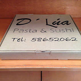 cajas de pizza personalizadas
