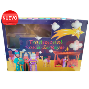 CAJA PARA ROSCA DE REYES