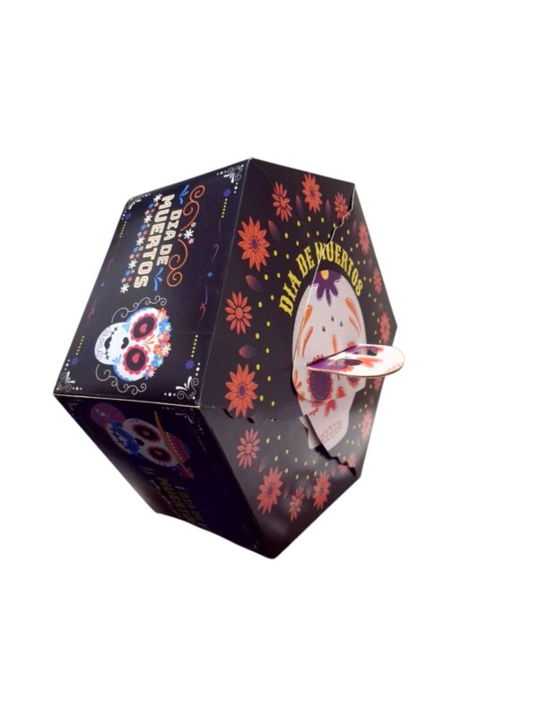 Caja Hexagonal Día de Muertos Paquete de 50 piezas - Imagen 2