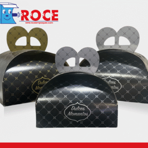 Caja Bombonera para Pastel Paquete de 50 Piezas Plata