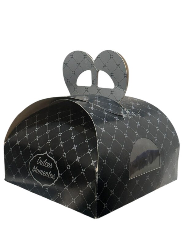 Caja Bombonera para Pastel Paquete de 50 Piezas Plata - Imagen 3
